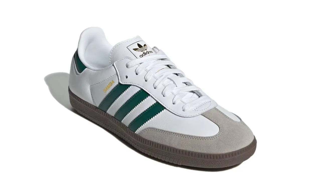 Adidas Samba OG Cloud White Collegiate Green